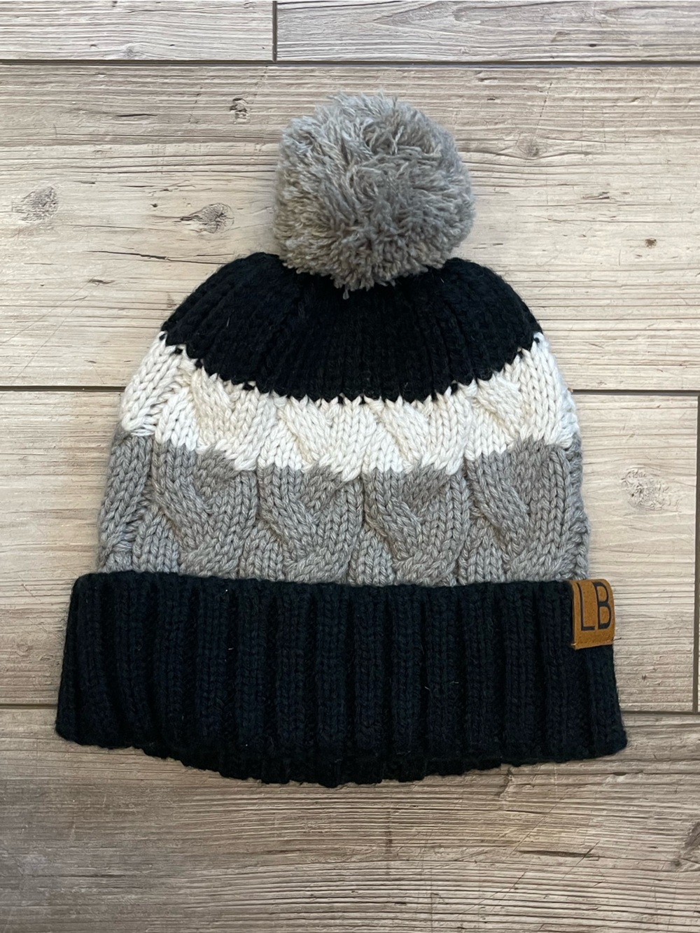 Little Bipsy | Kids Knit Pom Beanie | Size: Medium